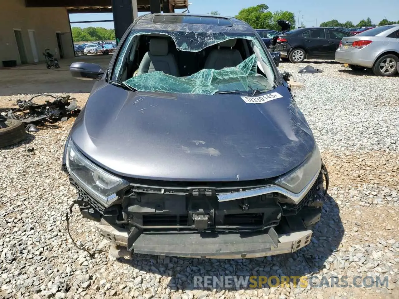5 Photograph of a damaged car 7FARW1H89KE019421 HONDA CRV 2019