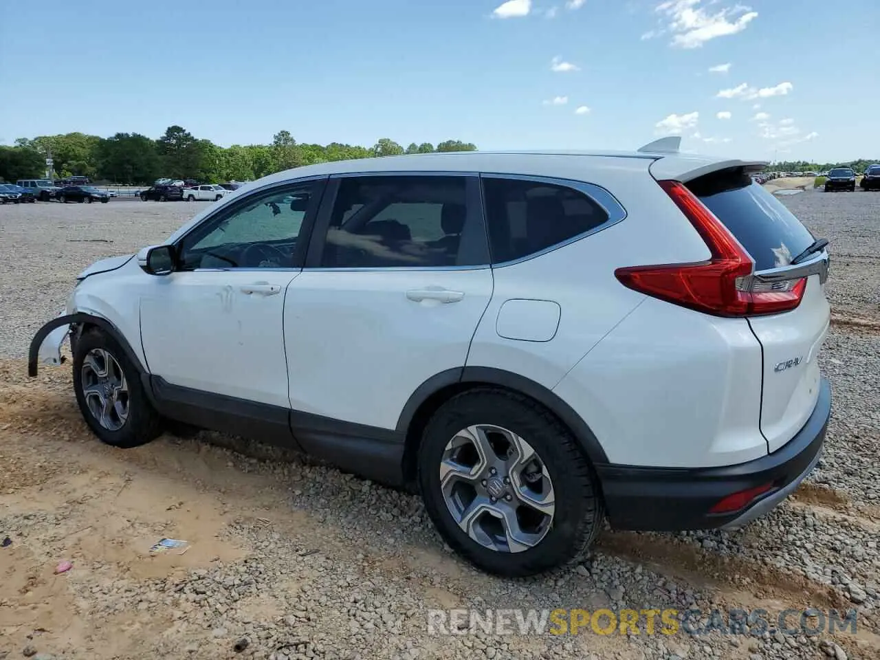 2 Photograph of a damaged car 7FARW1H8XKE024191 HONDA CRV 2019