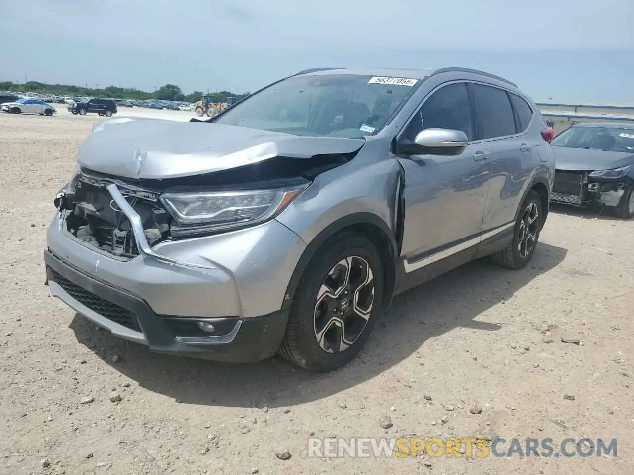 1 Photograph of a damaged car 7FARW1H93KE007306 HONDA CRV 2019