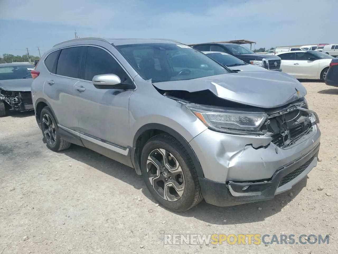 4 Photograph of a damaged car 7FARW1H93KE007306 HONDA CRV 2019