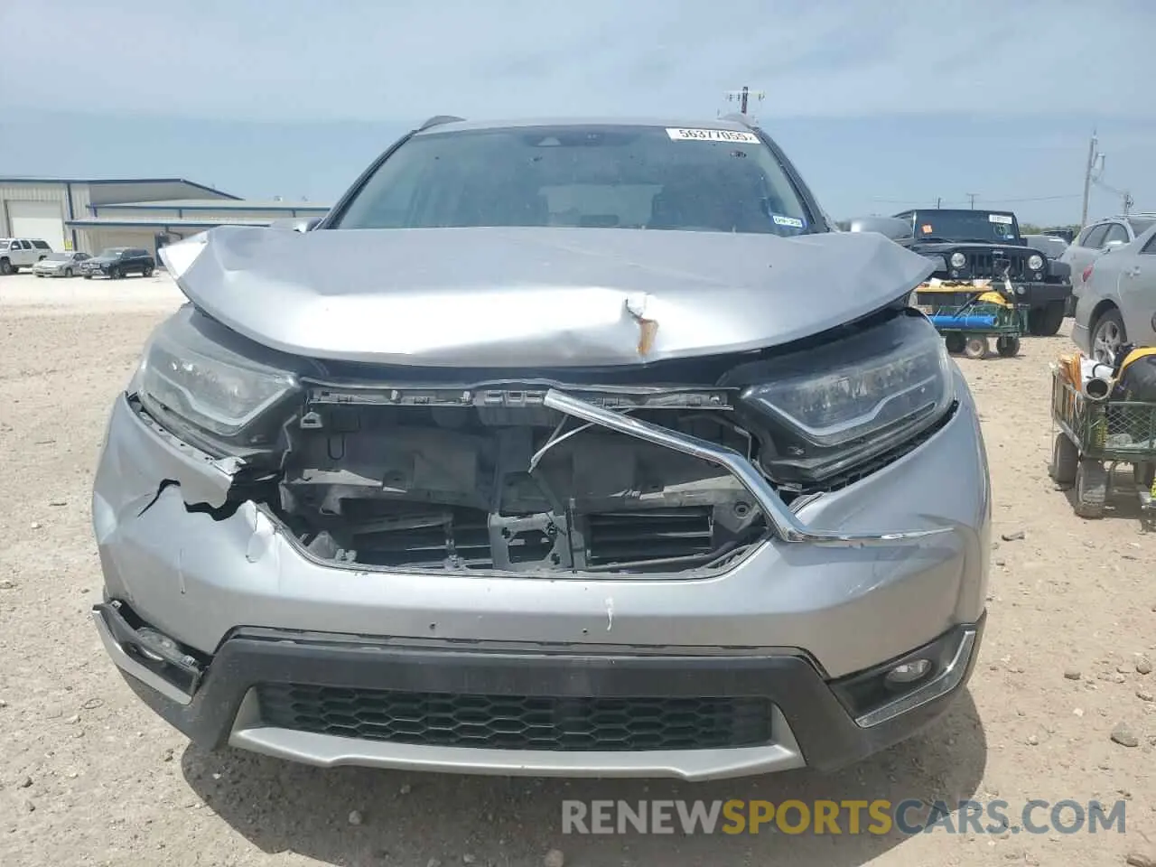 5 Photograph of a damaged car 7FARW1H93KE007306 HONDA CRV 2019
