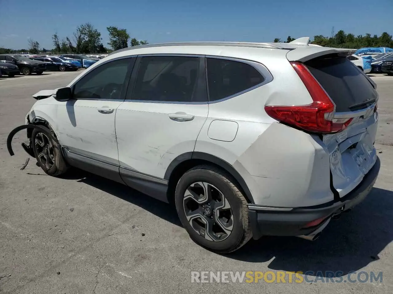 2 Photograph of a damaged car 7FARW1H94KE007945 HONDA CRV 2019