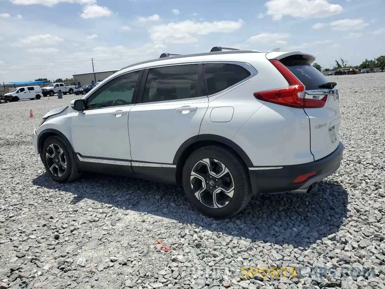 2 Photograph of a damaged car 7FARW1H9XKE005200 HONDA CRV 2019