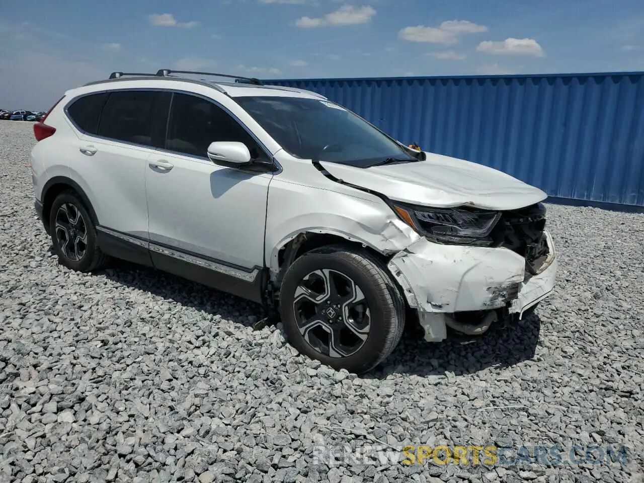 4 Photograph of a damaged car 7FARW1H9XKE005200 HONDA CRV 2019