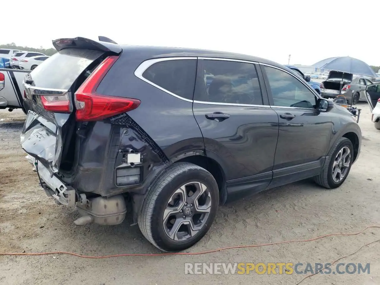 3 Photograph of a damaged car 7FARW2H50KE027452 HONDA CRV 2019