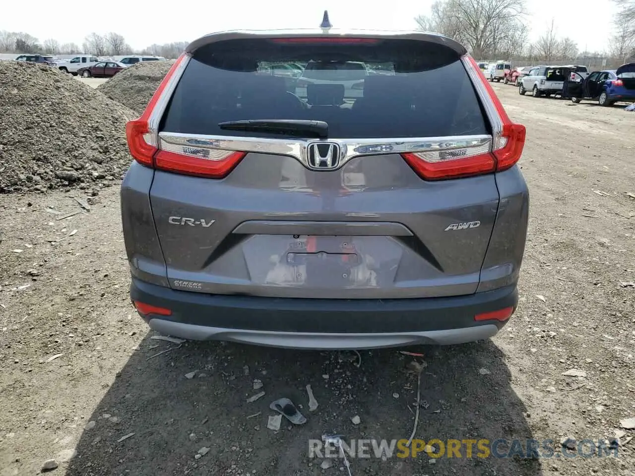 6 Photograph of a damaged car 7FARW2H51KE012829 HONDA CRV 2019