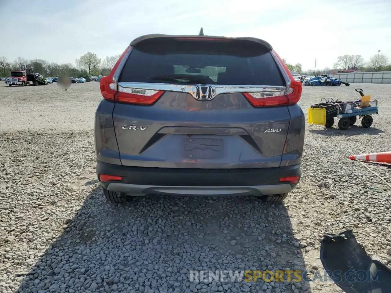 6 Photograph of a damaged car 7FARW2H51KE014161 HONDA CRV 2019