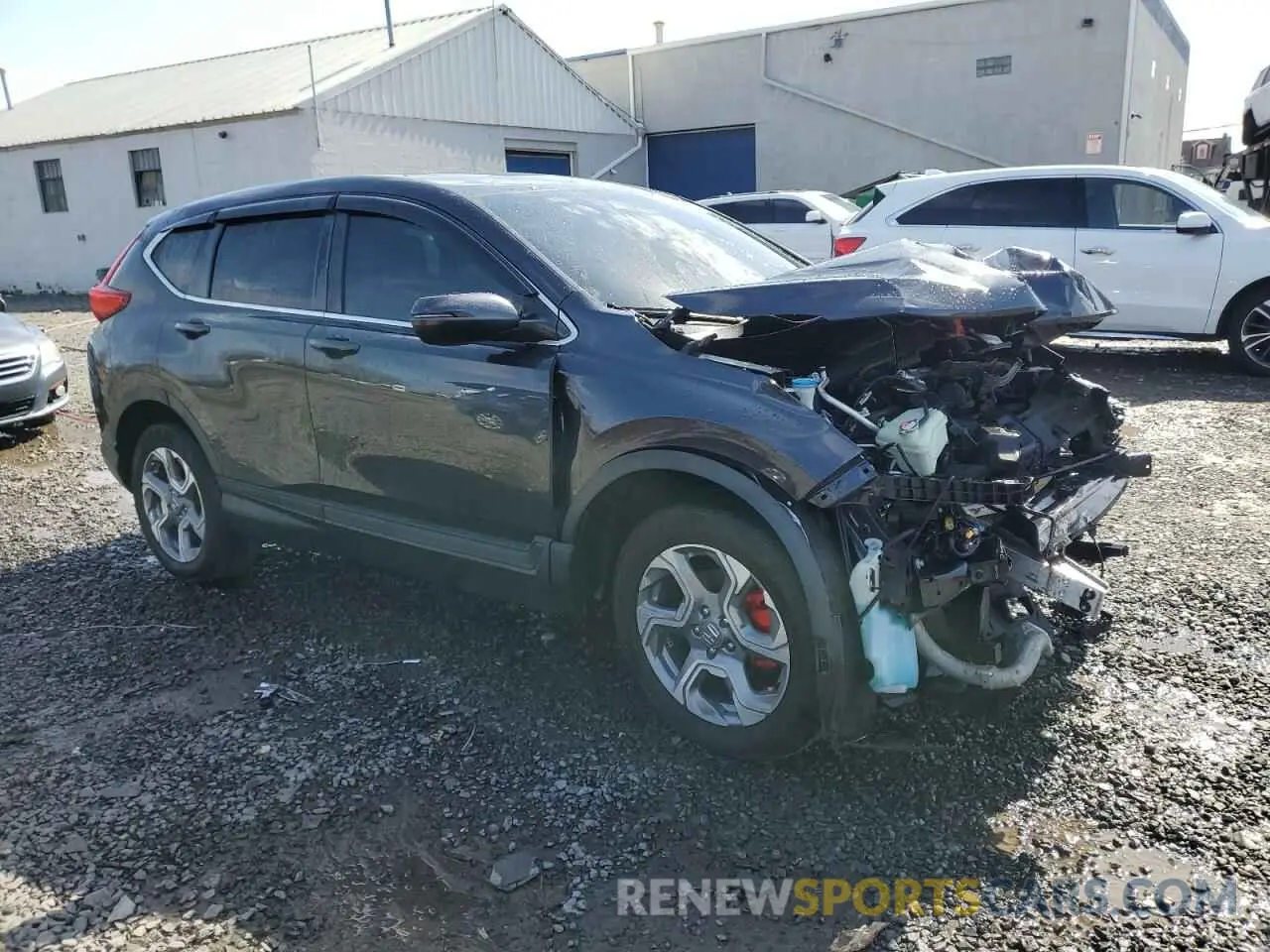4 Photograph of a damaged car 7FARW2H52KE046410 HONDA CRV 2019