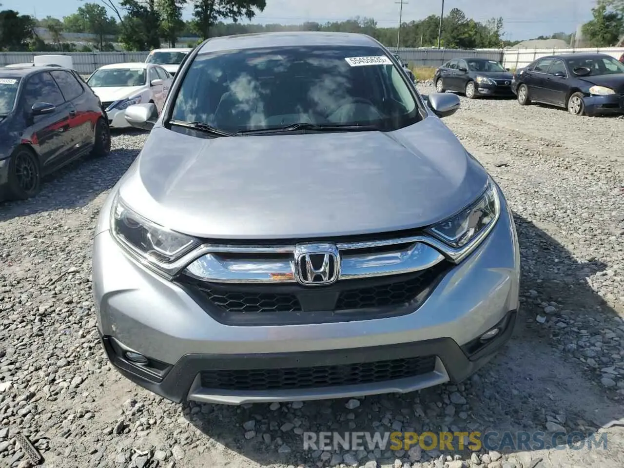 5 Photograph of a damaged car 7FARW2H52KE048478 HONDA CRV 2019