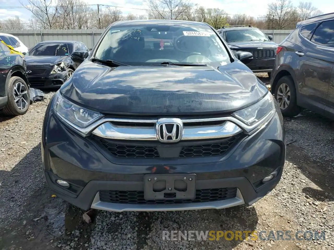 5 Photograph of a damaged car 7FARW2H53KE048764 HONDA CRV 2019