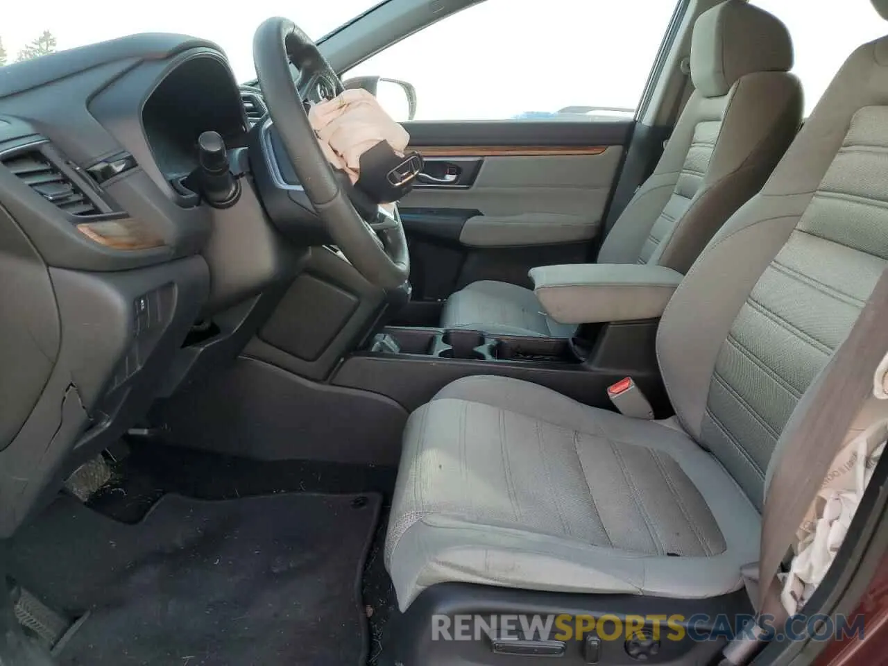 7 Photograph of a damaged car 7FARW2H54KE025493 HONDA CRV 2019