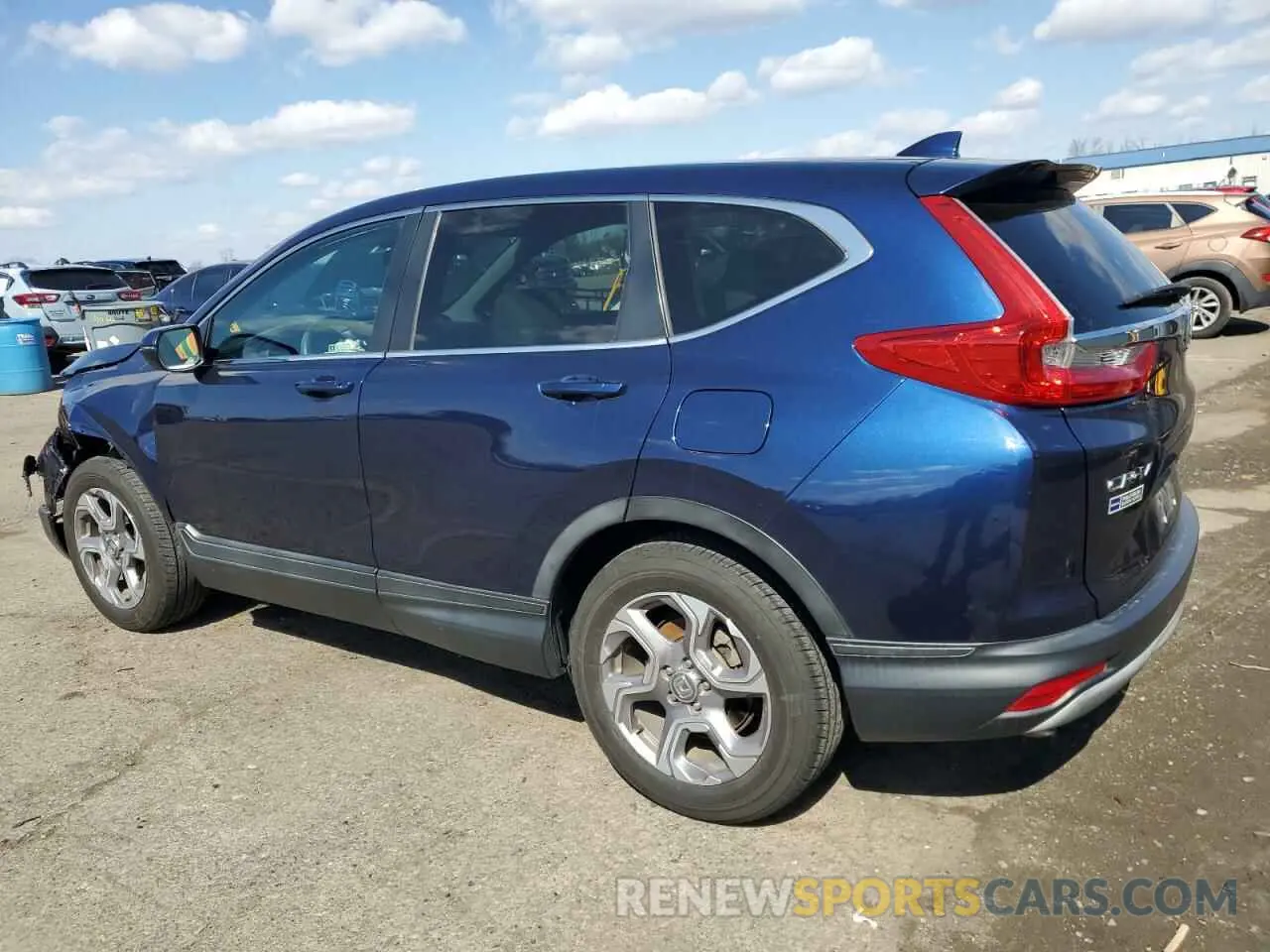 2 Photograph of a damaged car 7FARW2H54KE045646 HONDA CRV 2019