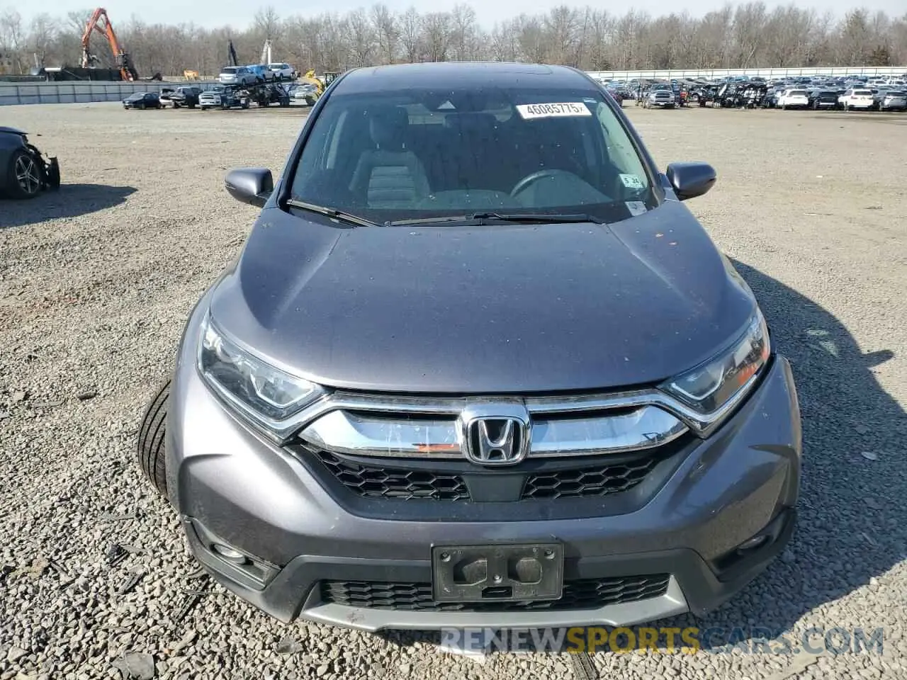 5 Photograph of a damaged car 7FARW2H56KE021266 HONDA CRV 2019