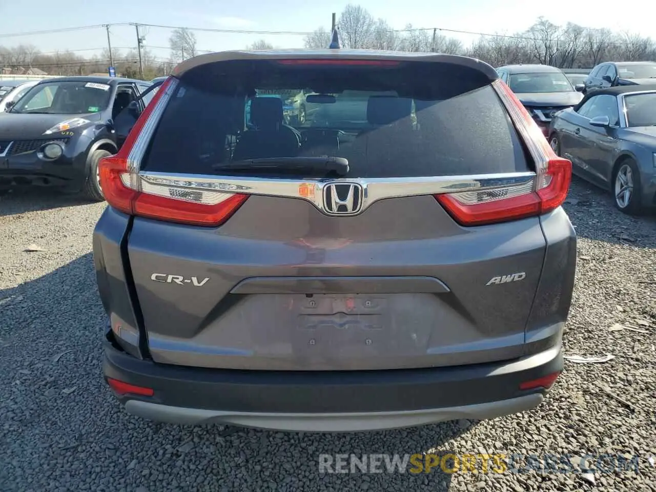 6 Photograph of a damaged car 7FARW2H56KE021266 HONDA CRV 2019