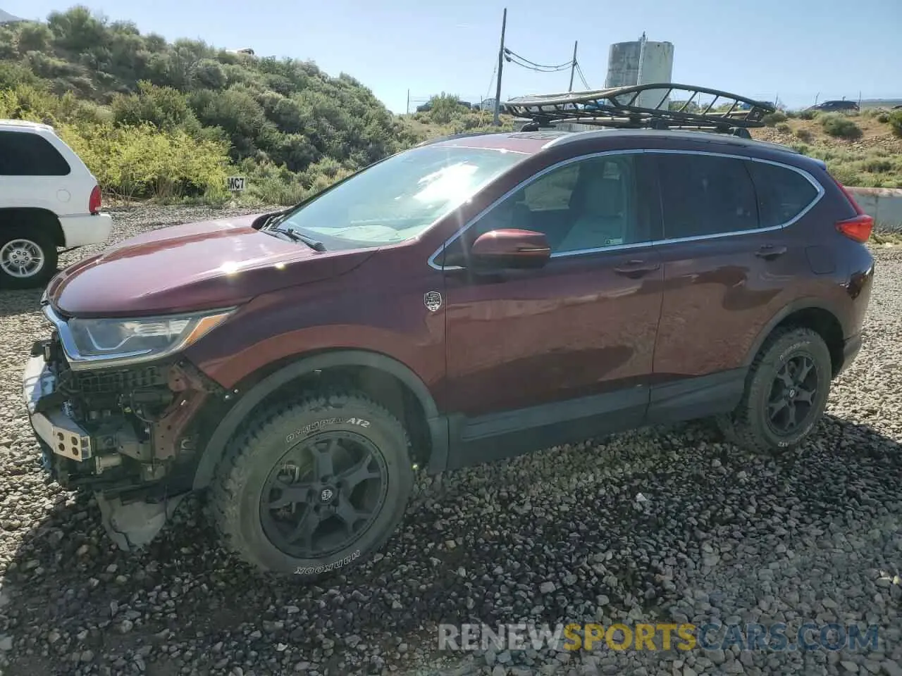 1 Photograph of a damaged car 7FARW2H56KE056423 HONDA CRV 2019