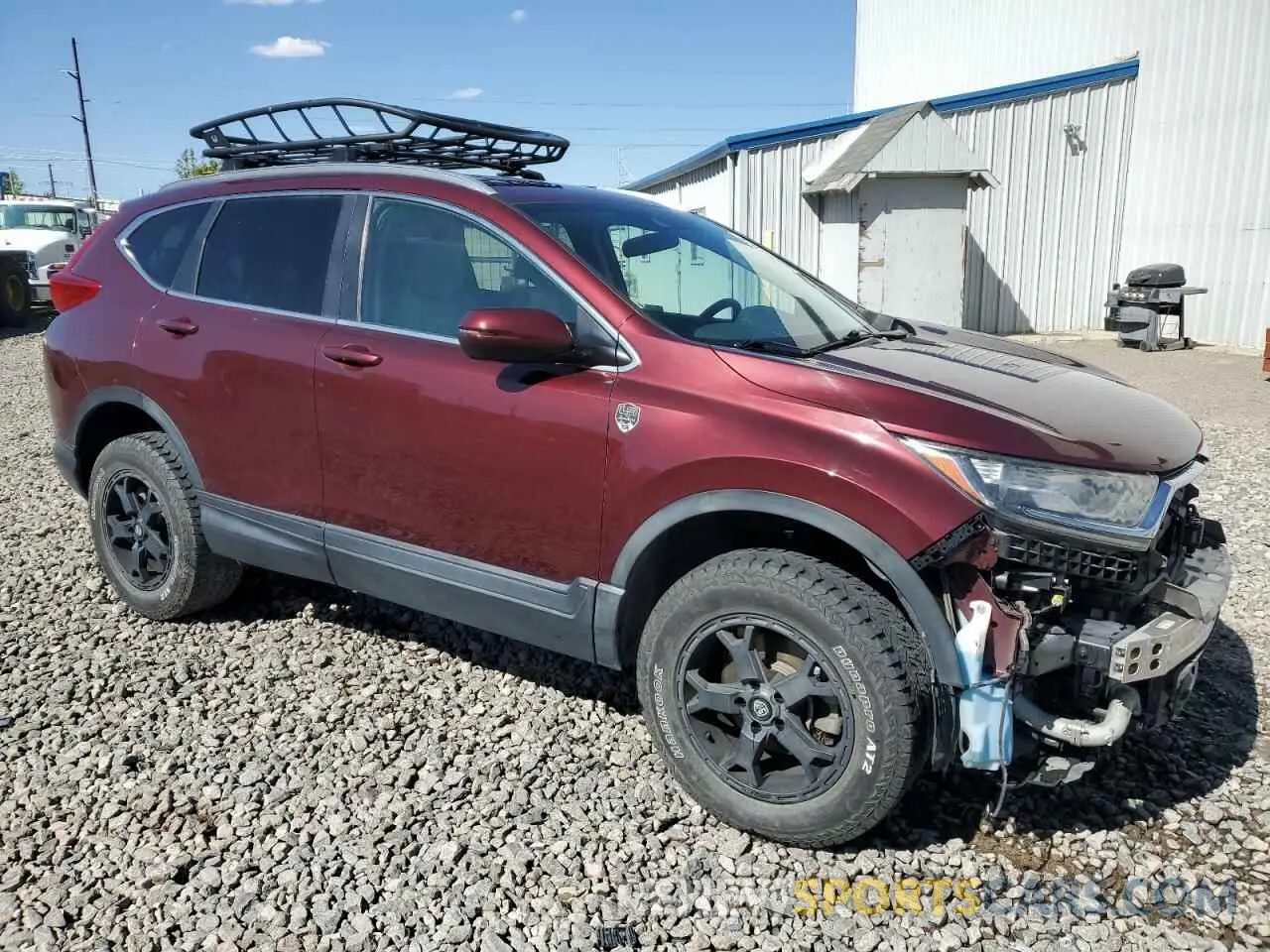 4 Photograph of a damaged car 7FARW2H56KE056423 HONDA CRV 2019