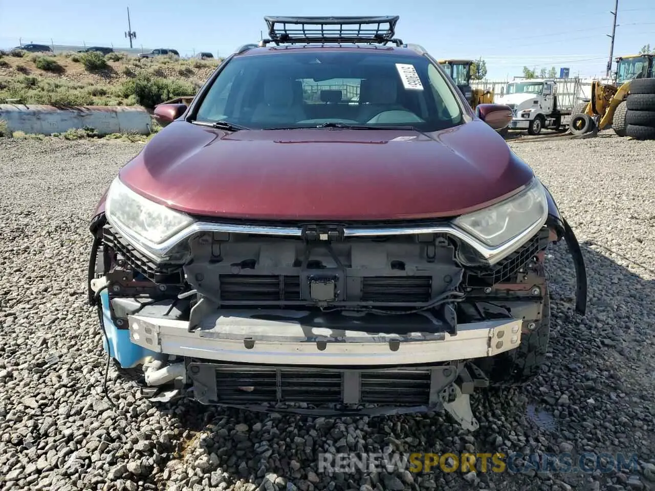 5 Photograph of a damaged car 7FARW2H56KE056423 HONDA CRV 2019