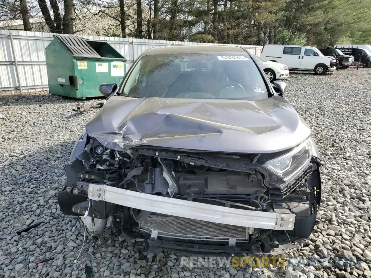 5 Photograph of a damaged car 7FARW2H58KE042717 HONDA CRV 2019
