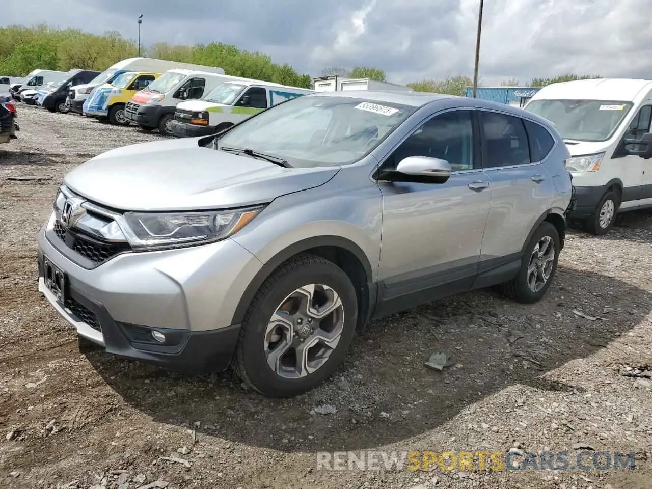 1 Photograph of a damaged car 7FARW2H59KE005658 HONDA CRV 2019