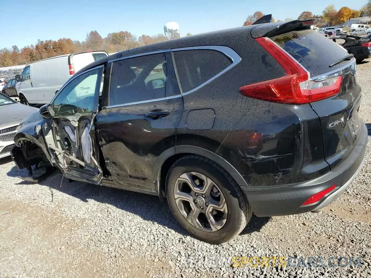 2 Photograph of a damaged car 7FARW2H59KE030575 HONDA CRV 2019