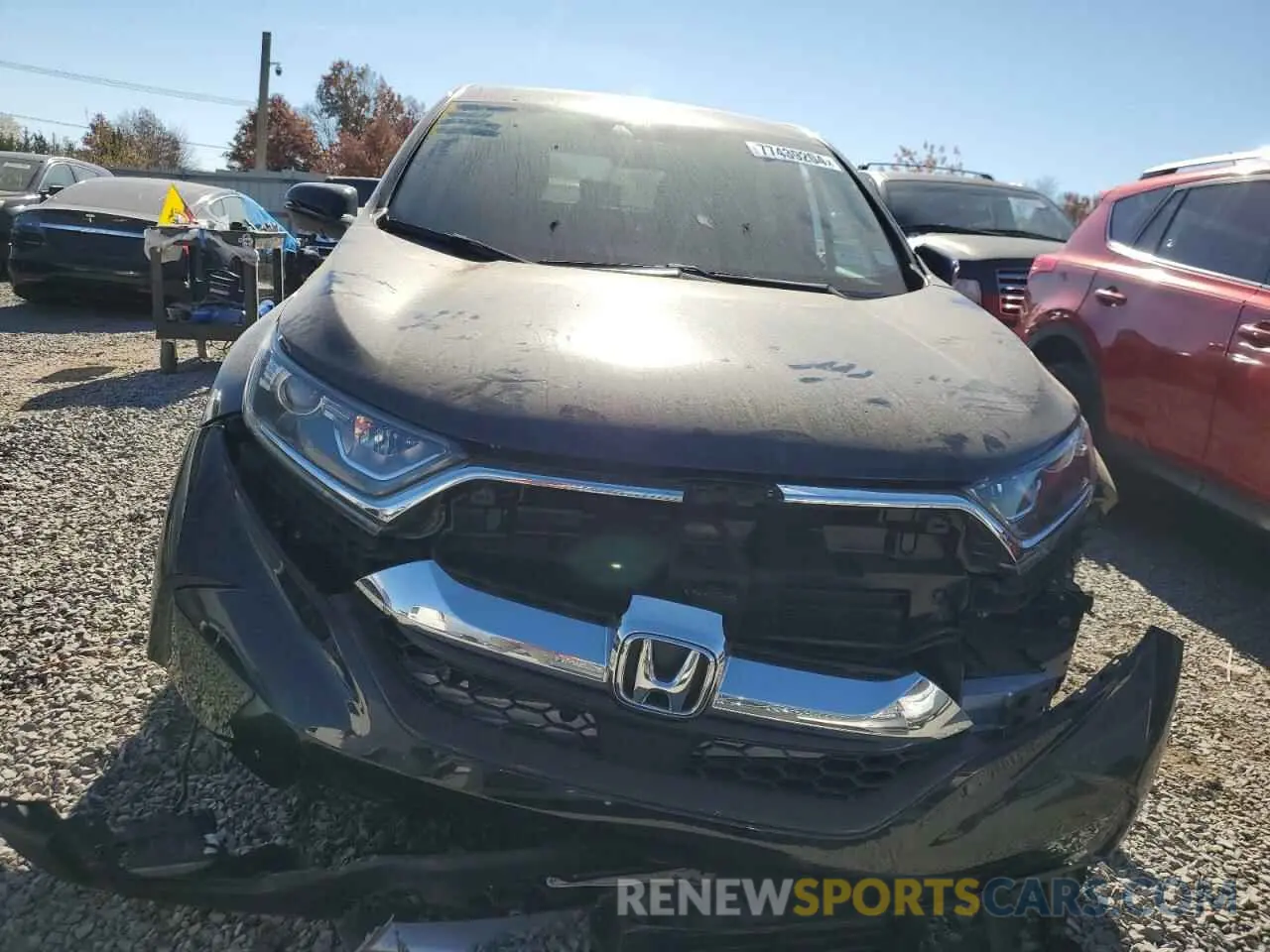 5 Photograph of a damaged car 7FARW2H59KE030575 HONDA CRV 2019