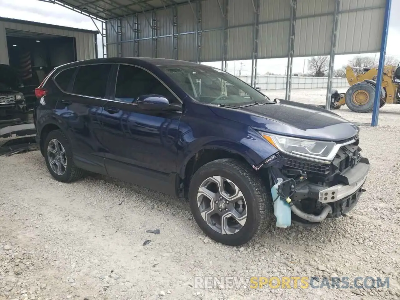 4 Photograph of a damaged car 7FARW2H5XKE021450 HONDA CRV 2019