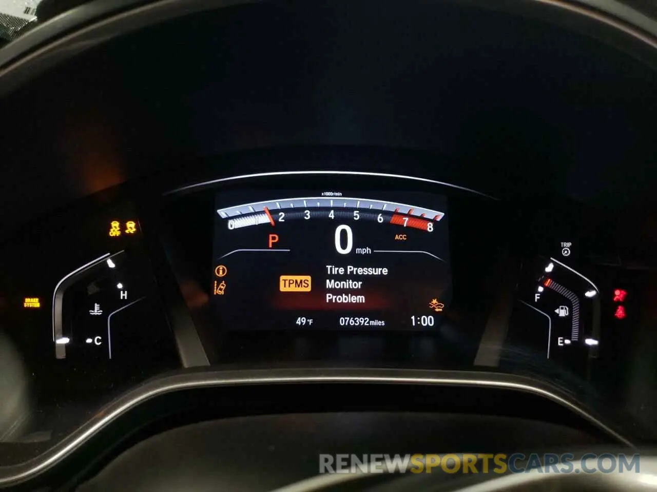 9 Photograph of a damaged car 7FARW2H81KE020360 HONDA CRV 2019