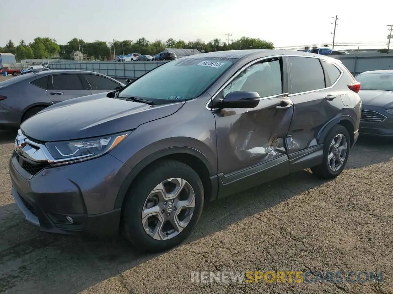 1 Photograph of a damaged car 7FARW2H81KE061250 HONDA CRV 2019