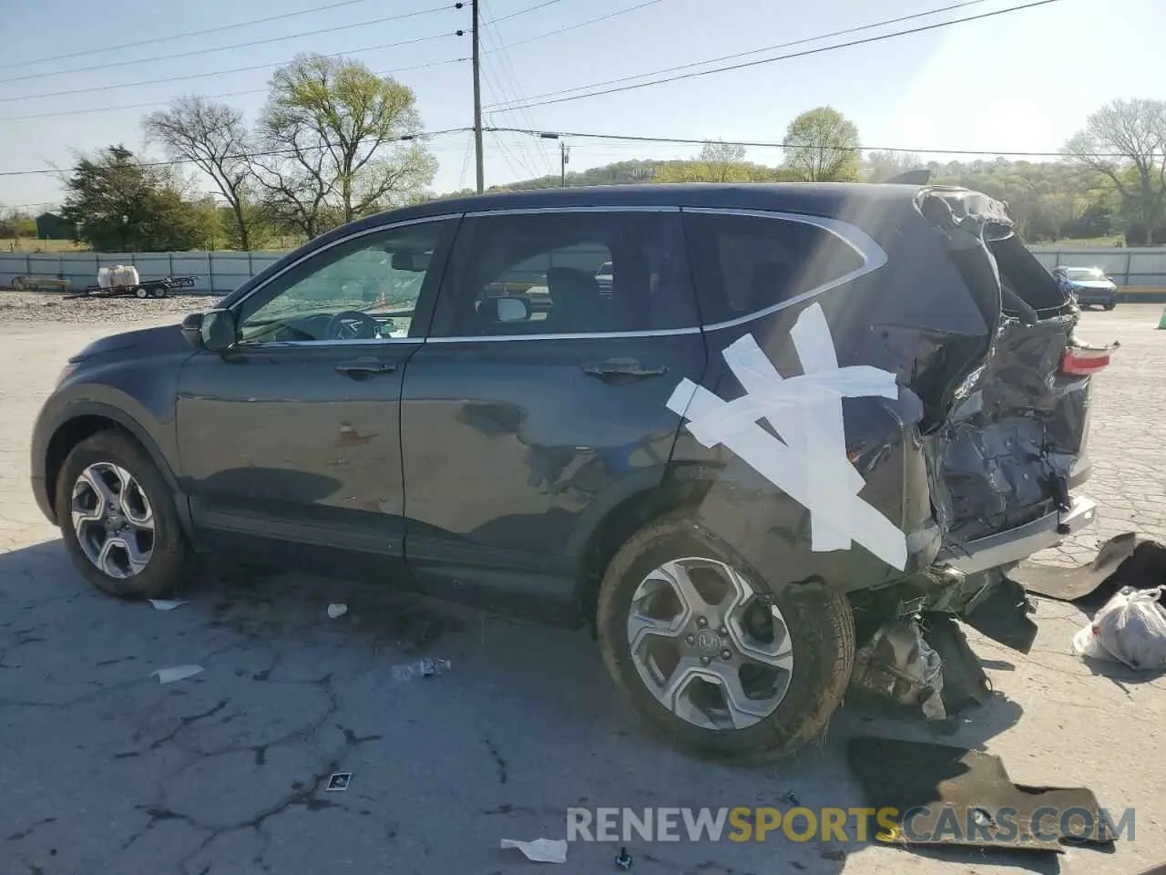 2 Photograph of a damaged car 7FARW2H83KE058978 HONDA CRV 2019