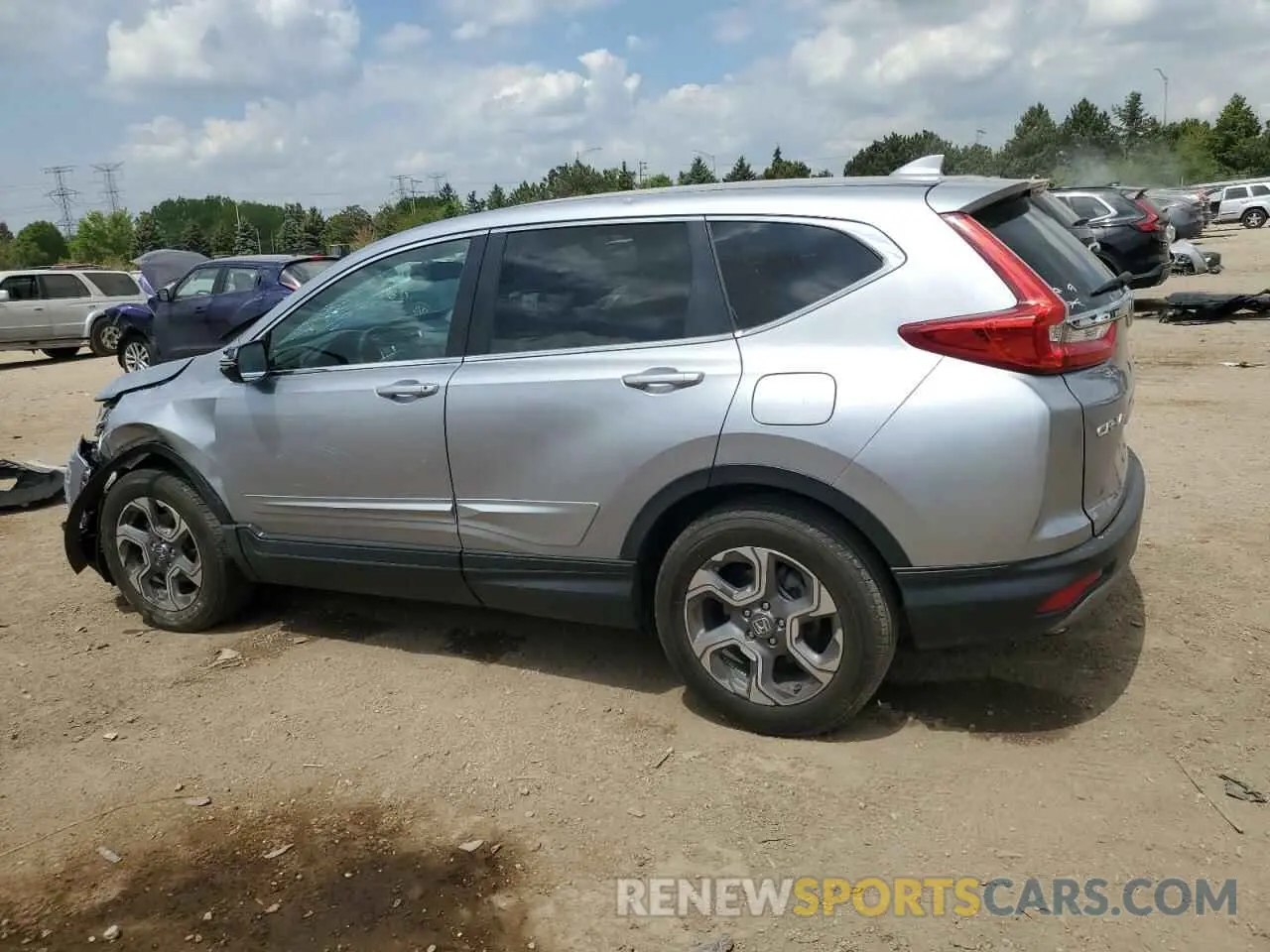2 Photograph of a damaged car 7FARW2H85KE030101 HONDA CRV 2019