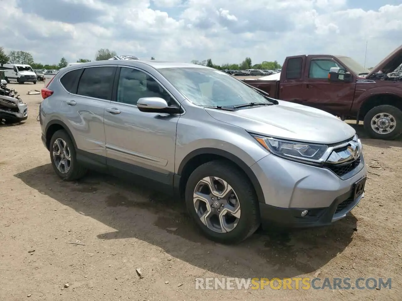 4 Photograph of a damaged car 7FARW2H85KE030101 HONDA CRV 2019