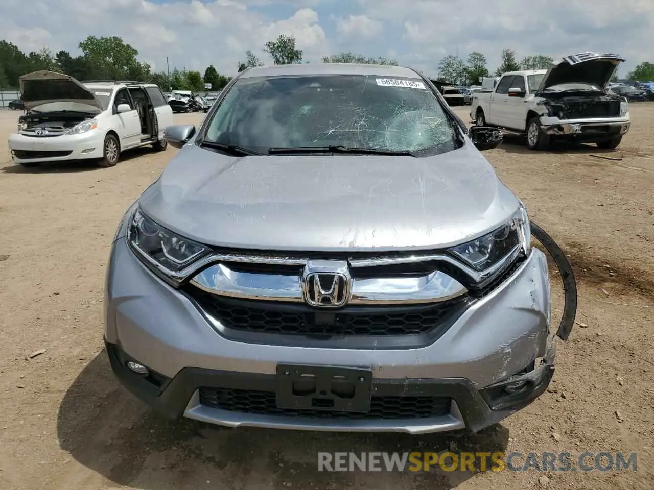 5 Photograph of a damaged car 7FARW2H85KE030101 HONDA CRV 2019