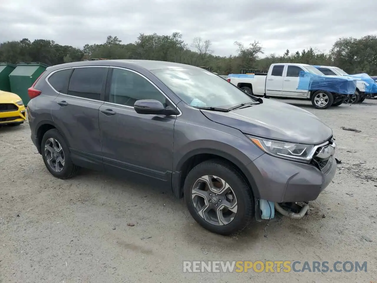 4 Photograph of a damaged car 7FARW2H86KE022069 HONDA CRV 2019