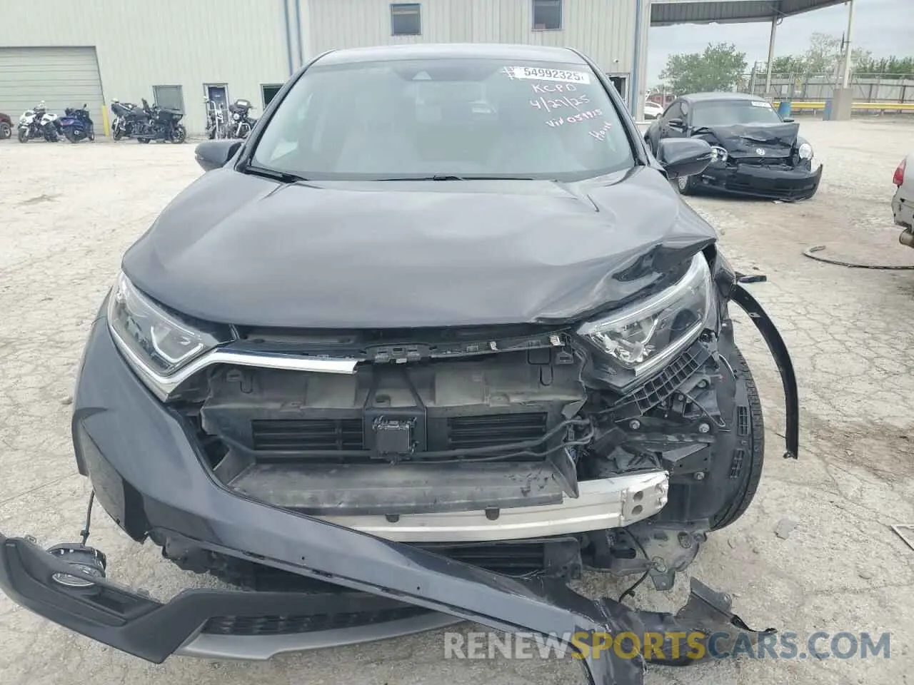 5 Photograph of a damaged car 7FARW2H86KE059915 HONDA CRV 2019