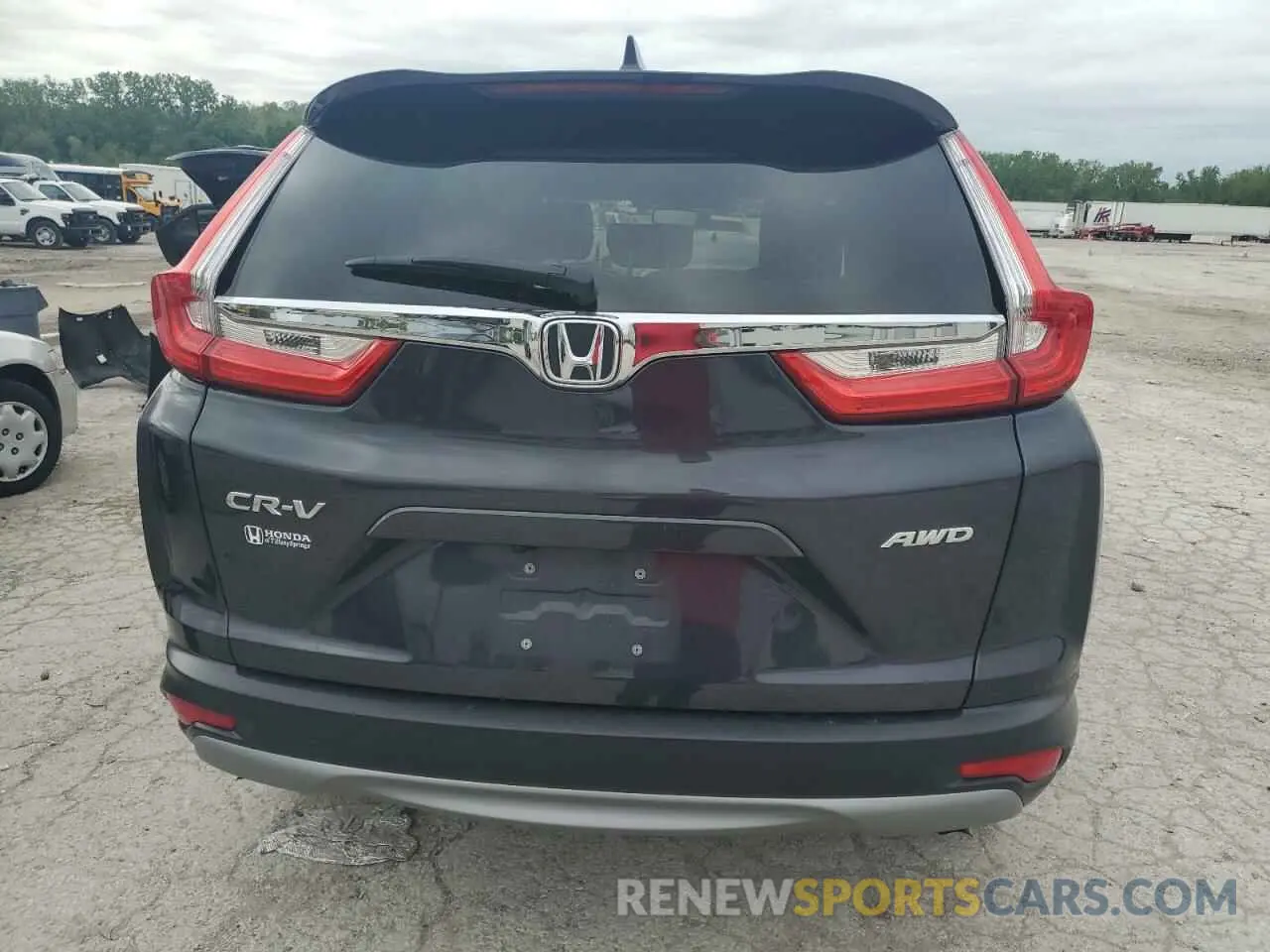 6 Photograph of a damaged car 7FARW2H86KE059915 HONDA CRV 2019