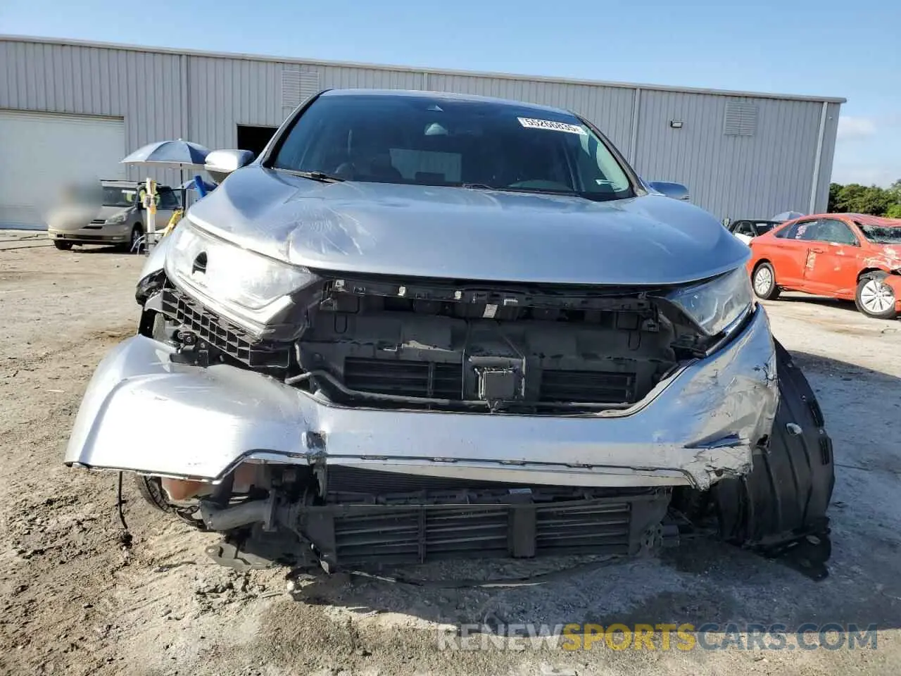 5 Photograph of a damaged car 7FARW2H86KE064452 HONDA CRV 2019
