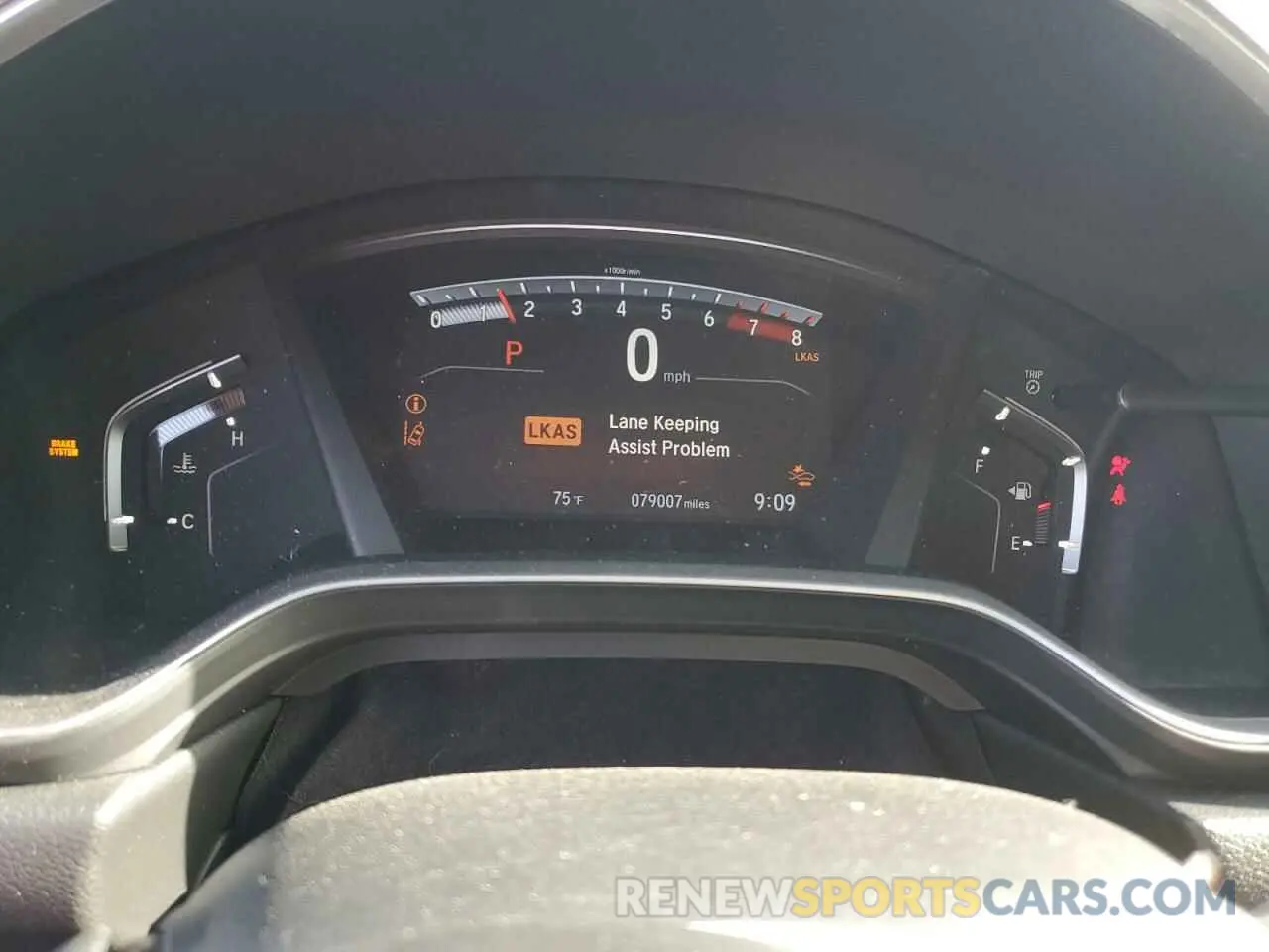 9 Photograph of a damaged car 7FARW2H86KE064452 HONDA CRV 2019