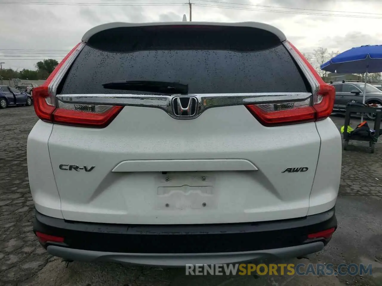 6 Photograph of a damaged car 7FARW2H87KE029550 HONDA CRV 2019