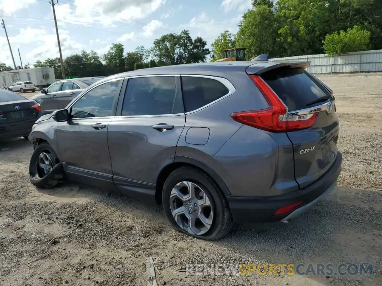 2 Photograph of a damaged car 7FARW2H87KE054139 HONDA CRV 2019