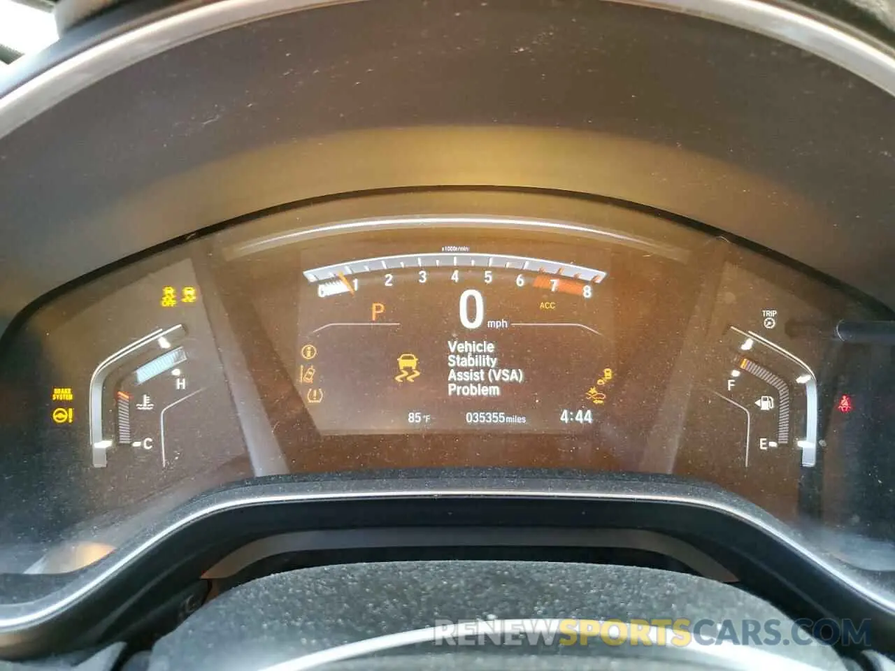 9 Photograph of a damaged car 7FARW2H87KE054139 HONDA CRV 2019