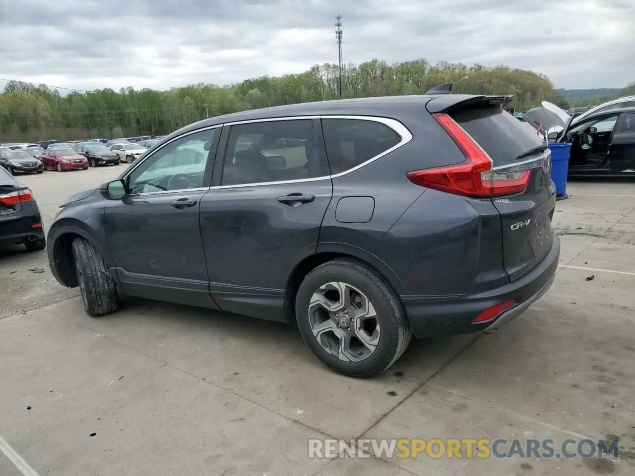 2 Photograph of a damaged car 7FARW2H88KE005144 HONDA CRV 2019