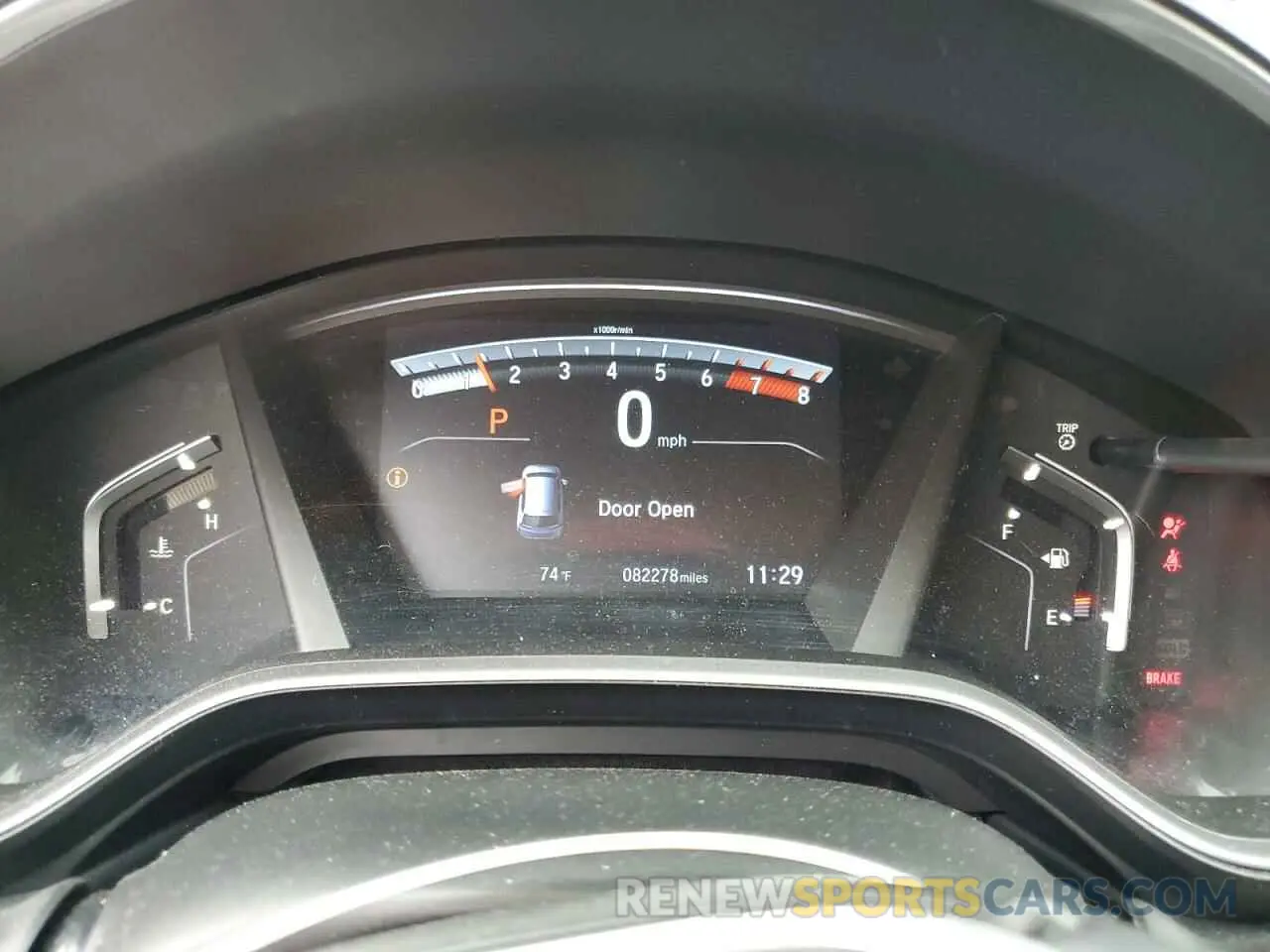 9 Photograph of a damaged car 7FARW2H88KE005144 HONDA CRV 2019