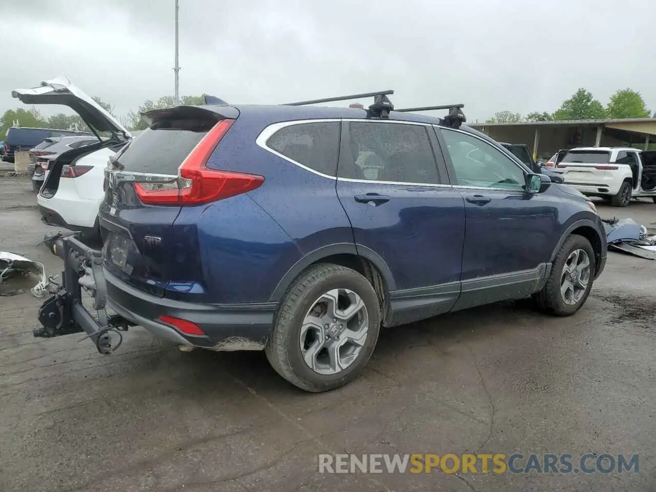 3 Photograph of a damaged car 7FARW2H8XKE043362 HONDA CRV 2019