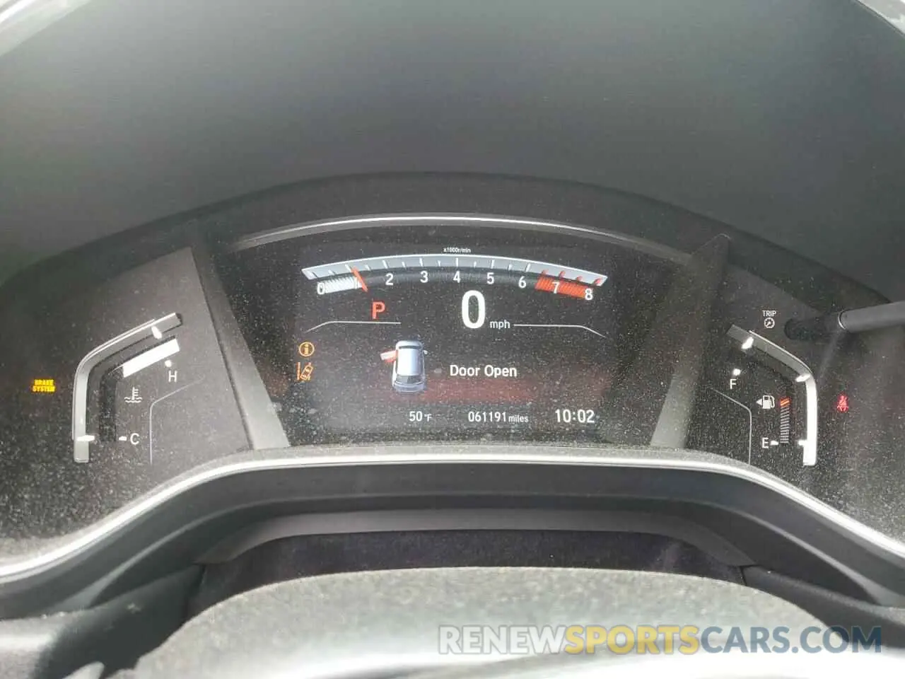 9 Photograph of a damaged car 7FARW2H8XKE043362 HONDA CRV 2019