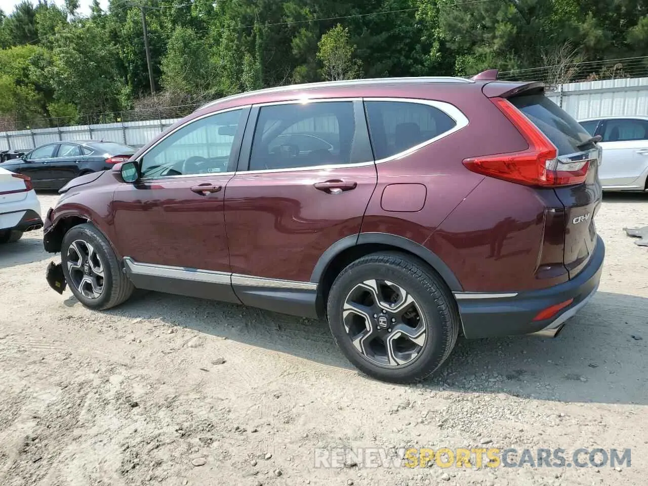 2 Photograph of a damaged car 7FARW2H90KE006930 HONDA CRV 2019