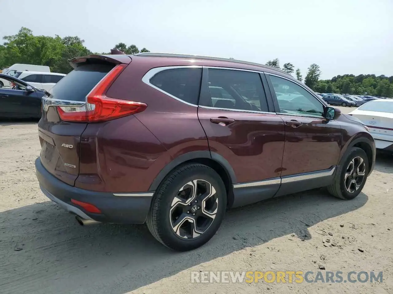 3 Photograph of a damaged car 7FARW2H90KE006930 HONDA CRV 2019