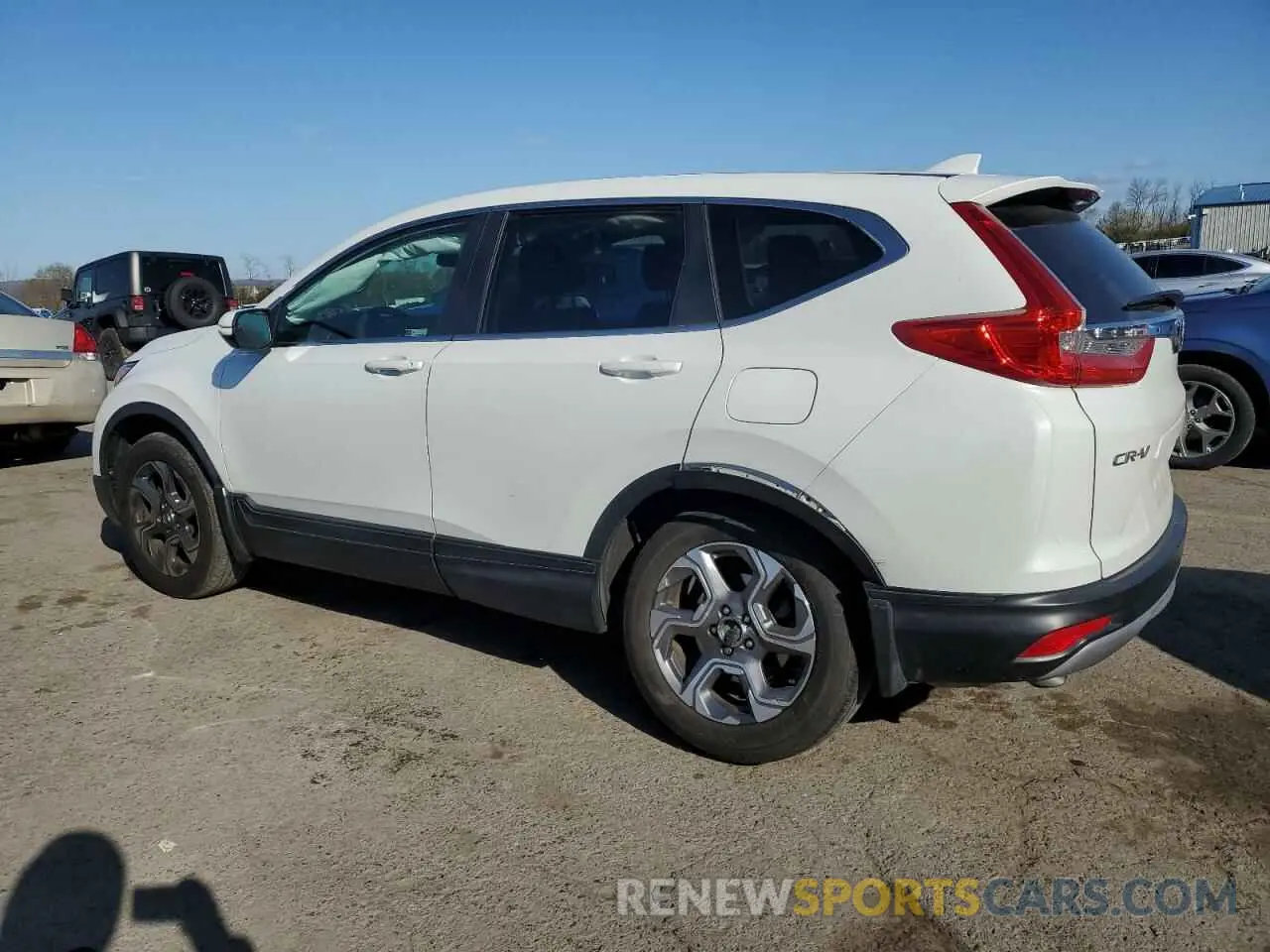 2 Photograph of a damaged car JHLRW2H54KX018712 HONDA CRV 2019