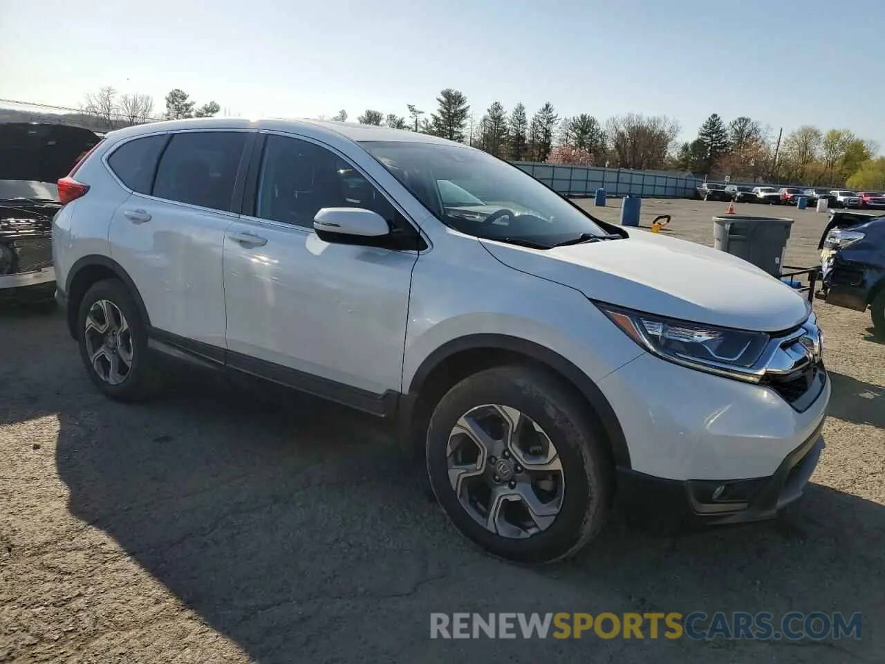 4 Photograph of a damaged car JHLRW2H54KX018712 HONDA CRV 2019