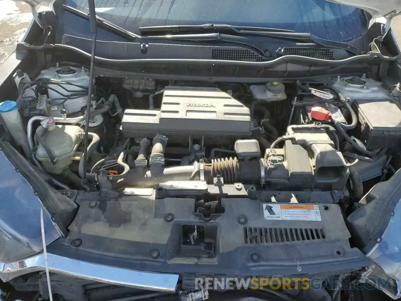 12 Photograph of a damaged car JHLRW2H57KX009938 HONDA CRV 2019