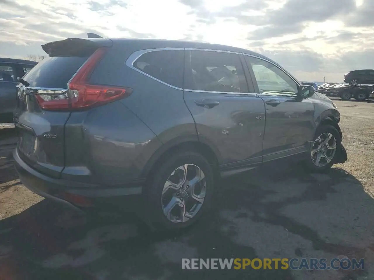 3 Photograph of a damaged car JHLRW2H58KX010838 HONDA CRV 2019